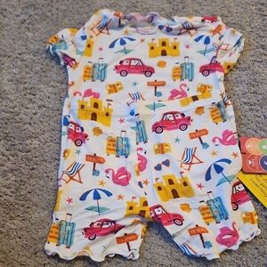 Bamboo Colorful Kids One Piece with Fun Prints